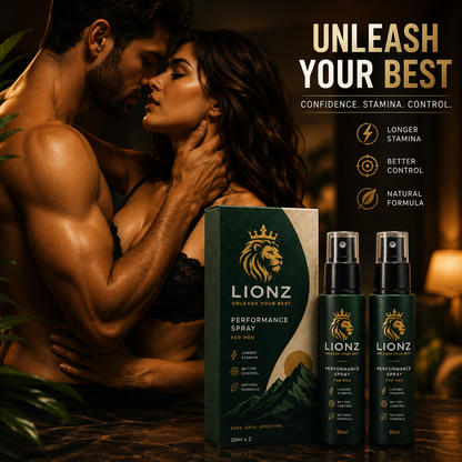 Lions Men Delay Spray (BUY 1 GET 1 FREE) | 30 DAYS MONEY BACK GURANTEE