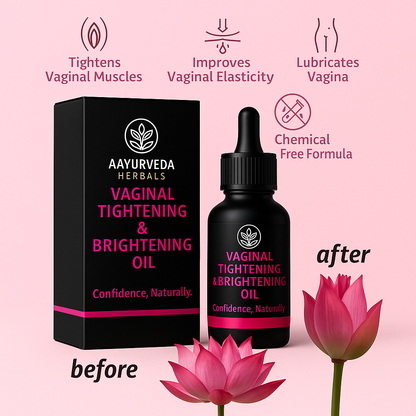 Vaginal Tightening and Brightening Oil   ( BUY ONE GET ONE FREE )